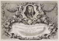KG 00314
<br/>
Titelblad voor 22 vedute van Venetië
<br/>
<em>Trevisani, Angelo (1669-na 1753)</em>